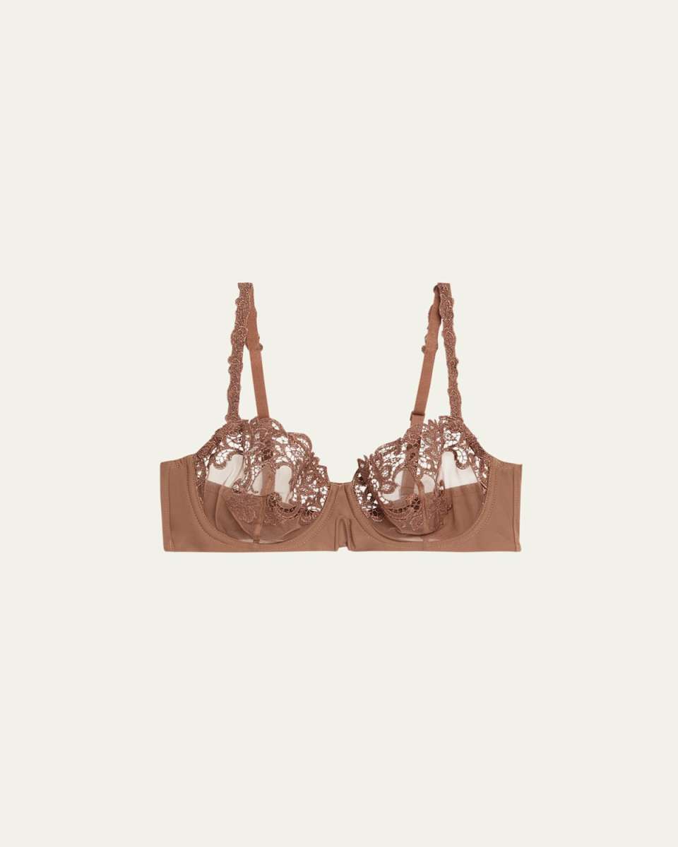 Saga Non-Padded Lace Demi Bra